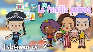 ESTEFANIA ES  La familia peliona parte 3 Miga WORLD español  Tey Toca [upl. by Hanyaz]