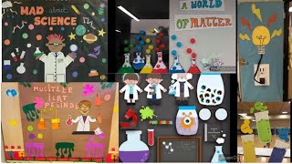 science softboard decoration ideasscience theme decorations ideasscience exhibition decoration [upl. by Rolanda]