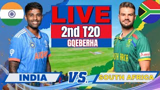 🔴 LIVE India vs South Africa Live  IND vs SA Live Match Today  Live match score amp gameplay [upl. by Wershba]