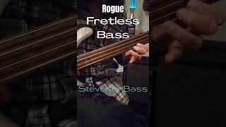 Rogue Fretless Bass shorts bassguitar guitarcenter [upl. by Ycnuahc995]