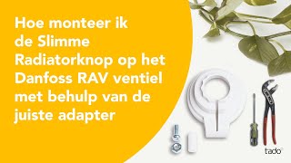 Hoe monteer ik de Slimme Radiatorknop op het Danfoss RAV ventiel [upl. by Delora]