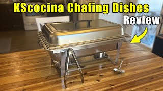 Full Unboxing amp Review of KScocina Chafing Dish Set [upl. by Krista19]