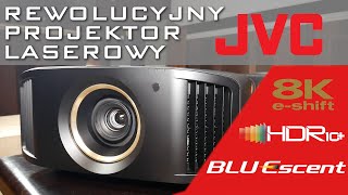 Projektor JVC DLA RS2100 8K Laser HDR Rewolucyjny obraz [upl. by Adialeda228]