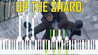 Up The Shard  Doctor Who Synthesia Piano Tutorial [upl. by Elinet870]