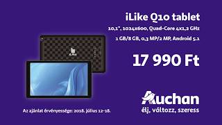 ilike Q10 tablet akció az Auchanban [upl. by Jaela]