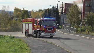 Oslo Fire Department 51 Resonding [upl. by Eirellam]