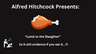 ALFRED HITCHCOCK PRESENTS Lamb to the Slaughter – Review Commentary [upl. by Lucia]