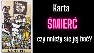 TAROT Karta Śmierć  czy należy się jej bać [upl. by Ybrek51]