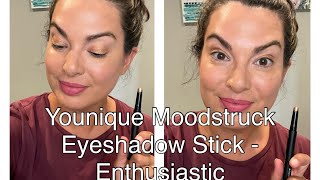 Younique Moodstruck Eyeshadow Stick  Enthusiastic [upl. by Uriia779]