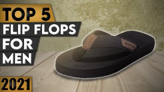 Best Flip Flops For Men 2022  Top 5 Flip Flops For Men [upl. by Ober]