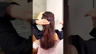 easy hairstyles for long hair viralshort shortsviral shortsvideo hairstylist [upl. by Bautram966]