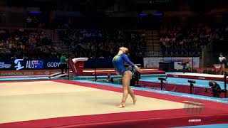 ERIKSSON Alva SWE  2022 Artistic Worlds Liverpool GBR  Qualifications Floor Exercise [upl. by Aicekan]