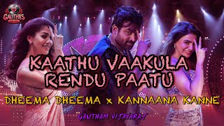 Dheema Dheema x Kannaane Kanne  Remix  Gautham Vijayaraj  Anirudh  Nayanthara  VJS  trending [upl. by Esaj]