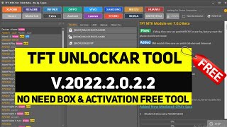 ↗️TFT Unlocker Tool V20222022  No Need Box amp Activation  TFT Tool Update 2023 [upl. by Nauqit]