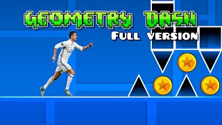 Cristiano Ronaldo Siuuu but its Geometry Dash Full Version [upl. by Llemmart508]