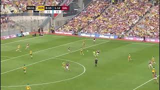 DYLAN MCHUGH NEEDS TO HAVE A WORD WITH HIMSELF AFTER THIS MISS GALWAY V DONEGAL 2024 SEMIFINAL GAA [upl. by Latterll899]