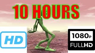 10 HOURS Dame Tu Cosita in HD  Alien dance 10 Hours in HD 1080p Original Quality [upl. by Fanchan229]