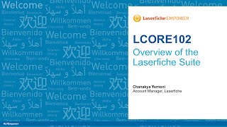 Core 1 An Introduction to the Laserfiche Suite [upl. by Stiegler]