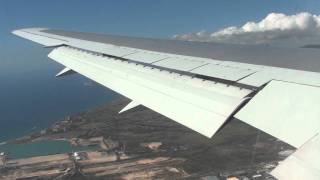 American Airlines 767 Landing in Hawaii [upl. by Garek169]