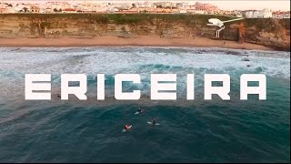 Ericeira Portugal Surf from the air [upl. by Leuams]