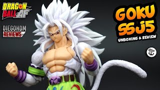 GOKU SSJ5 DBAF KONG SH Figuarts Unboxing e Review BR  DiegoHDM [upl. by Orpheus]