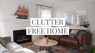 14 ClutterFree Home Tips amp Habits [upl. by Navets]