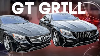 MERCEDES S63 AMG W217 PANAMERICANA GT GRILL INSTALLATION INCREDIBLE TRANSFORMATION [upl. by Ella500]