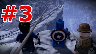 LEGO Marvels Avengers Walkthrough  Part 3 Rail Hydra [upl. by Ahsini]