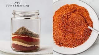 The BEST FAJITA Seasoning Recipe [upl. by Vally326]