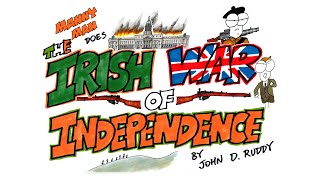 Irish War of Independence in 12 Minutes  Manny Man Does History [upl. by Towill]