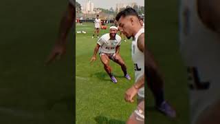 1º TREINO DE MEMPHIS DEPAY NO CORINTHIANS corinthians futebol shorts [upl. by Jansen]