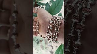 Rudraksha mala in silver12grkumarvalli jewellerytrending [upl. by Farwell]