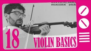 18 Bow Exercise n10  Violin Lessons For Beginners [upl. by Ijan]