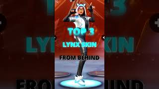 TOP 3 Lynx skins Fortnite shorts trend fortnite [upl. by Ddart]