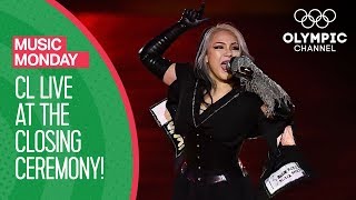 CL Full Live Performance at the PyeongChang 2018 Closing Ceremony  Music Monday [upl. by Leak]