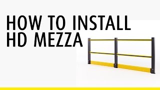 BOPLAN  HD Mezza safety barrier how to install [upl. by Yran]