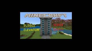 How to make elevator in Minecraft [upl. by Orecul]