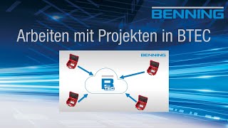 Arbeiten mit Projekten in BTEC [upl. by Yelwar]