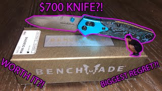 700 GOLD Knife Unboxing  Gold Class Benchmade 945221 MiniOsborne [upl. by Emsmus]