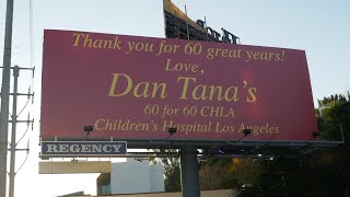 Dantanas Billboard Sunset Blvd Los Angeles California USA October 29 2024 Police Ambulance [upl. by Skiba]