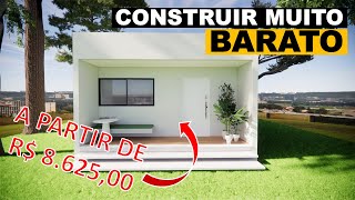 Esse é o jeito mais barato de construir uma casa [upl. by Kaycee]