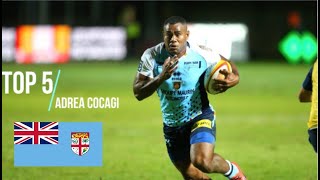 TOP 5 USAP  ADREA COCAGI [upl. by Syramad]