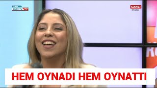 Canlı Yayında Yerinde Duramadı yolcuyollarda [upl. by Onitnas]