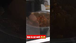 Best meal in AFRICA  POUNDED YAM  NIGERIA food africa Africa culture travel africanfood [upl. by Ricoriki]