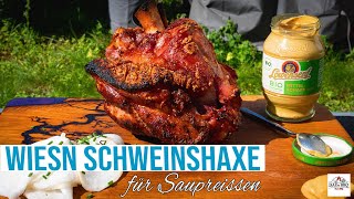 Wiesn Schweinshaxe  Oktoberfest Rezept vom Saupreiß  Sous Vide  für Saupreissen  DADs BBQ [upl. by Leinto335]