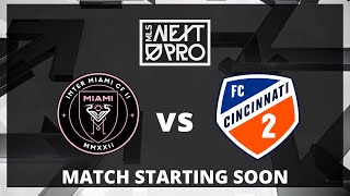 LIVE STREAM MLS NEXT PRO Inter Miami CF II vs FC Cincinnati 2  Sept 10 2023 [upl. by Arehs263]