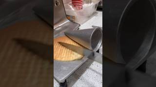 Making Waffle Coneswafflecones icecreamcones icecream [upl. by Getraer805]