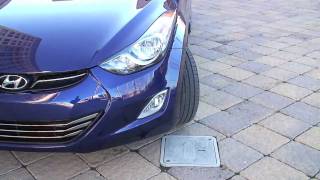 2011 Hyundai Elantra Limited Detailed Walkaround [upl. by Nauqit]