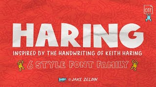 Haring Font Family Free Download [upl. by Furlani]