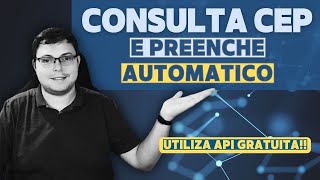 Preencher campos de endereço AUTOMATICAMENTE digitando apenas o CEP com HTML amp JAVASCRIPT [upl. by Ainoyek]